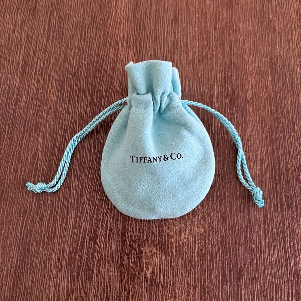 Authentic Tiffany & Co. jewelry pouch